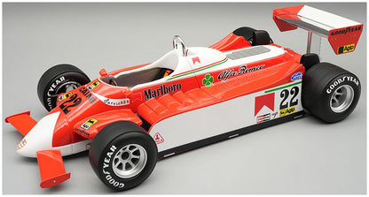 Available To Order – Alfa Romeo 179 V12 1980 Monaco GP #22 Patrick Depailler 1:18 (TEC 18365C)