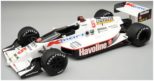 Lola T89 1989 Formula Indy #5 Mario Andretti 1:18 Tecnomodels Mythos Model