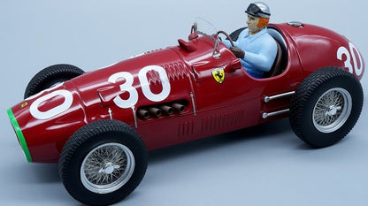 Available To Order – Ferrari 500 F2 Winner GP Swiss 1952 #30 Piero Taruffi w/Driver Figure 1:18 (TEC 1866C)