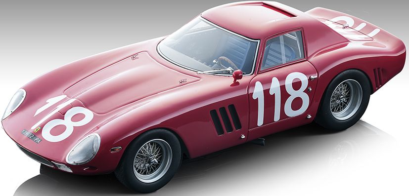 Available To Order – Ferrari 250 GTO 1965 Targa Florio #118 C. Ravetto/G. Starabba 1:18 (TEC 1896F)