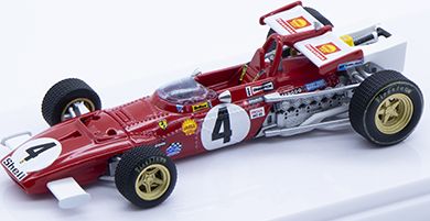 Available To Order – Ferrari 312B 1970 Winner GP Italia #4 Clay Regazzoni 1:43 Tecnomodels Mythos Model (TEC 4309A)