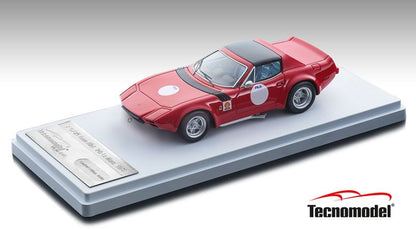 Available To Order – Ferrari GTB/4 Michelotti Press Version Red w/Black Roof 1975 1:43 Tecnomodels Mythos Model (TEC 4310B)