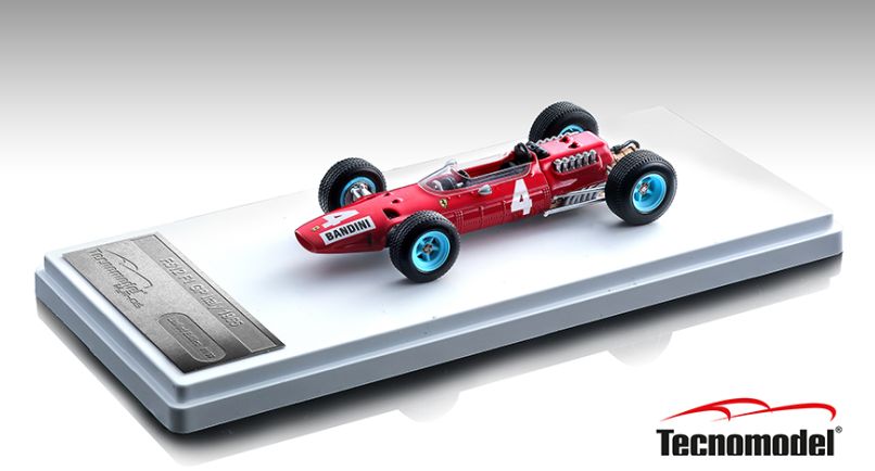 Available To Order – Ferrari 512 F1 1965 GP Italy Lorenzo Bandini 1:43 Tecnomodels Mythos Model (TEC 4311A)