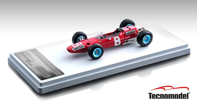 Available To Order – Ferrari 512 F1 1965 GP Italy John Surtees 1:43 Tecnomodels Mythos Model (TEC 4311B)