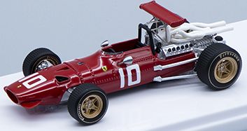 Available To Order – Ferrari 312 F1/68 Dutch GP 1968 #10 Jacky Ickx 1:43 Tecnomodels Mythos Model (TEC 4318B)