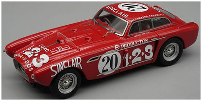 Available To Order – Ferrari 340 Mexico Carrera Panamericana 1952 #20 Luigi Chinetti/Jean Lucas 1:43 Tecnomodels Mythos Model (TEC 4343B)