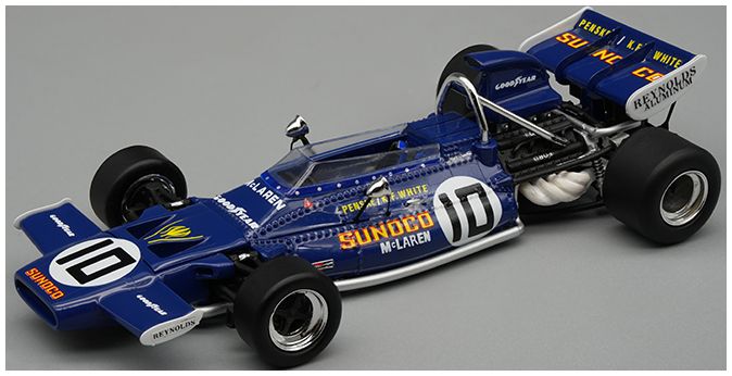 Available to Order – McLaren M19A Canada GP #10 Team Sunoco Mark Donohue 1:43 Tecnomodels Mythos Model (TEC 4360D)