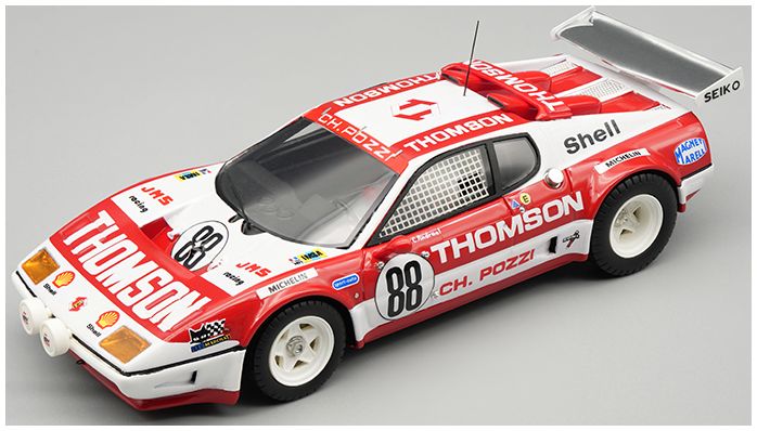 Ferrari 512BB Le Mans 24h 1978 Thomson- Pozzi #88 J.C. Andruet/S. Dini 1:43 Tecnomodels Mythos Model