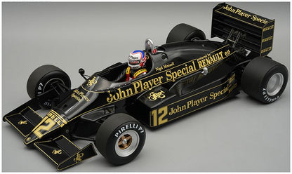 Available To Order – Lotus 94T 1983 European #12 GP Nigel Mansell w/Driver (w/Showcase) 1:18 Tecnomodels Mythos Model (TEC D18400A)