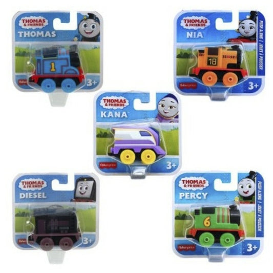 Available to Order – X12 Small Push Along Assortment - Thomas Trackmaster (importer Label on Product) Thomas & Friends Model (TMPHJL21)