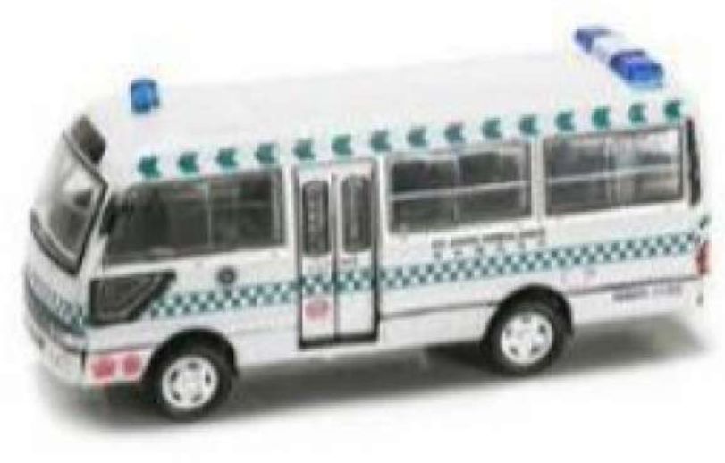 Available to Order – Toyota Coaster St. John Ambulance 1990 White 1:76 (TNY 64616)