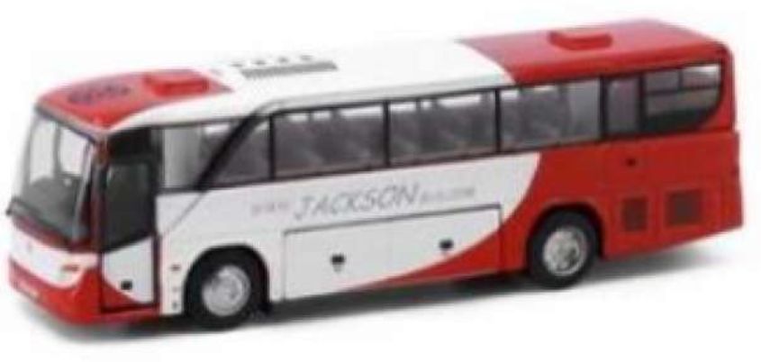 Jackson Coach White/Red 1:110 – diecast model