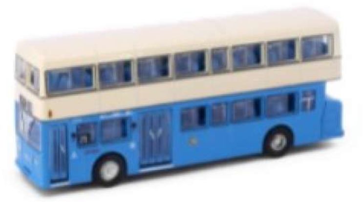 Available To Order – CMB Daimler Fleetline MetSec (25) Beige/ Blue 1:110 (TNY 65071)
