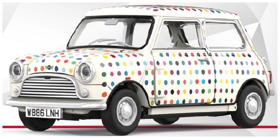 Mini Cooper MK1 Colour Dot 1:50 – diecast model