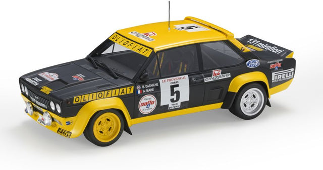 Available To Order – Fiat 131 Abarth Tour de Corse Winner 1977 #5 B.Darniche/A.Mahe 1:18 (TOP 043F)