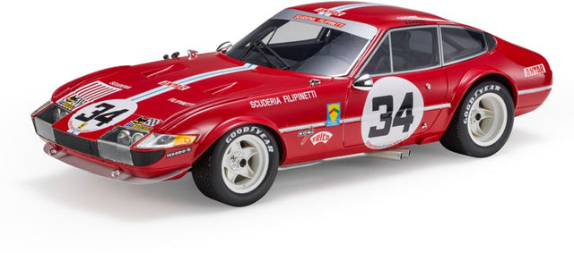 Available To Order – Ferrari Daytona Le Mans 1972 Red 1:18 (TOP 114A)