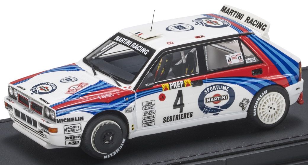 Lancia Delta MC Rallye Car 1992 Didier Auriol/Bernard Occelli #4 1:43 – diecast model