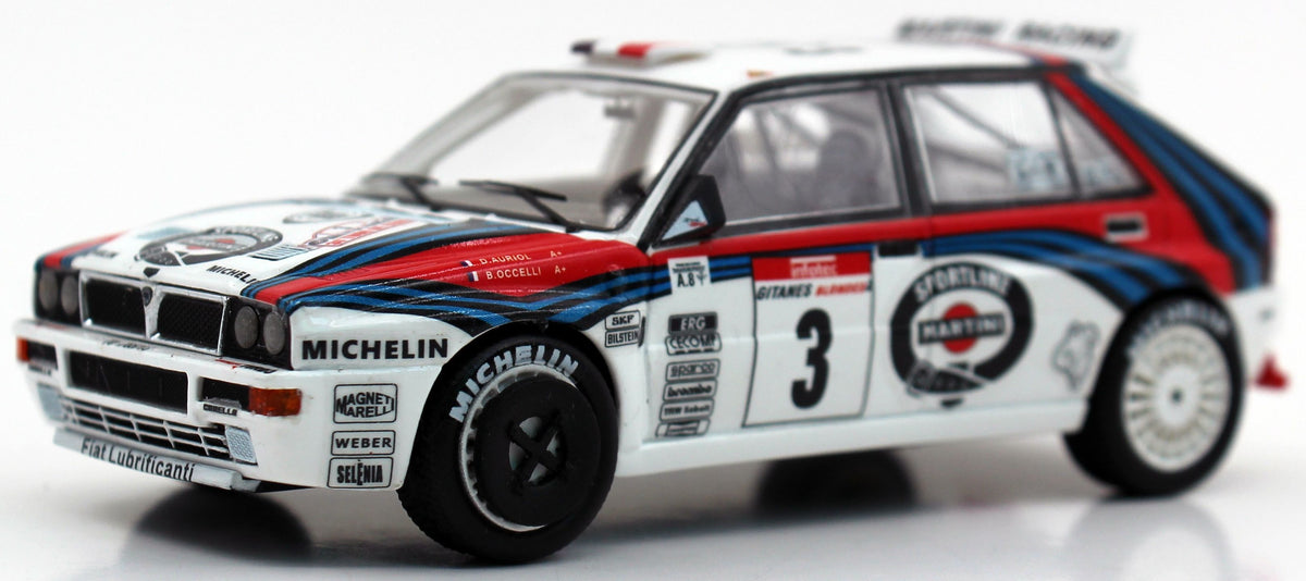 Available to Order – Lancia Delta TdC Rallye Car 1992 Didier Auriol/Bernard Occelli #3 1:43 (TOP 4304B)
