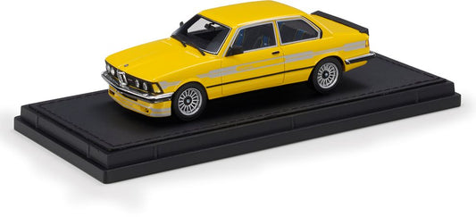 BMW 323 Alpina Yellow w/Stripe 1:43 – diecast model