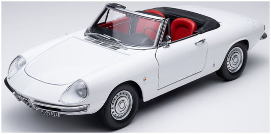 Available To Order – Alfa Romeo 1600 Duetto Spider 1966 Bianco Farina White 1:18 (TOU 18120004)