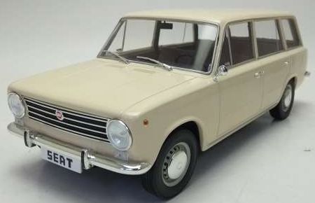 Available to Order – Seat 124 Familiar 1968 Cream/Brown Interior 1:18 (TRN 1800225)