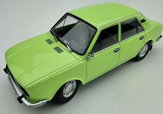 Available to Order – Skoda 105L Light Green 1976 1:18 (TRN 1800272)