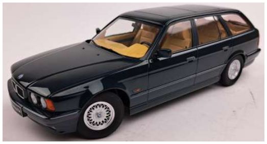 Available To Order – BMW 5 Series Touring E34 1996 Green Oxford Metallic 1:18 (TRN 1800401)