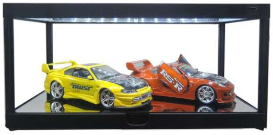 Available To Order – Display Case 1:18 w/LED Black (L)36cm x (D)17.7cm x (H)17.5cm 1:18 (TRN 187710K)