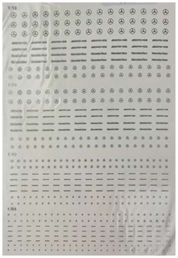Available to Order – Mercedes Logo Decals (TRN 20006)