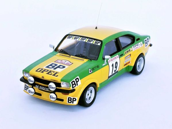 Available To Order – Opel Kadett GT/E Tour de Corse 1976 #19 Jean-Louis Clarr/Jean-Francois Fauchille 1:43 (TRO DSN13)