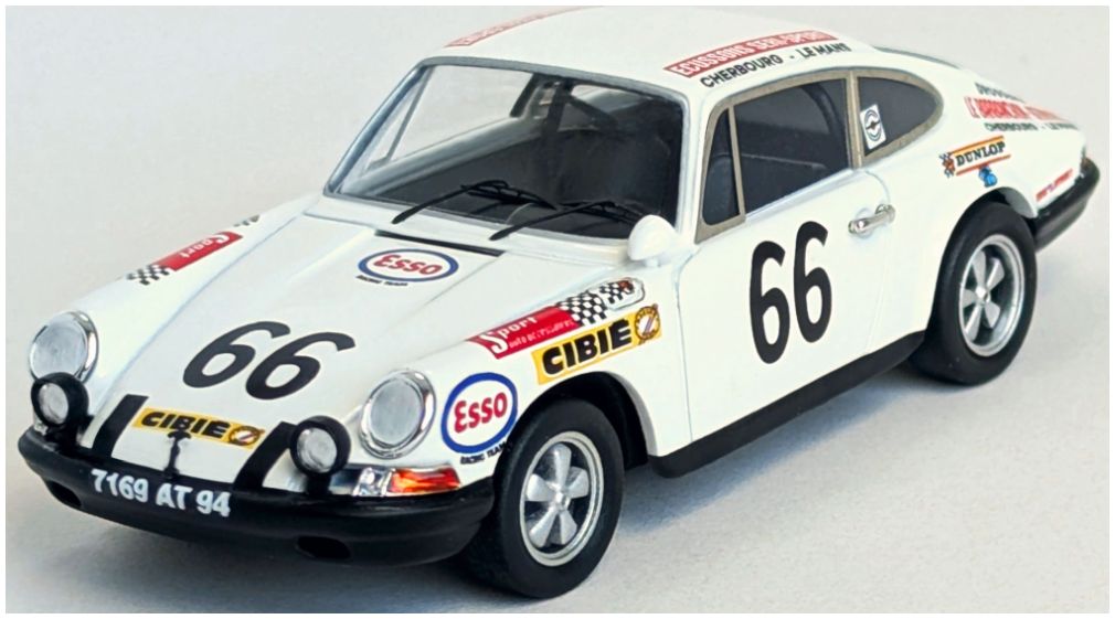 Porsche 911 S 24h Le Mans 1970 Claude Swietlik /Jean-Claude Lagniez 1:43 Trofeu Model