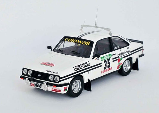 Available To Order – Ford Escort Mk2 RS2000 Rally of Portugal 1978 Carlos Peres/Jose Peres 1:43 (TRO RRAL100)