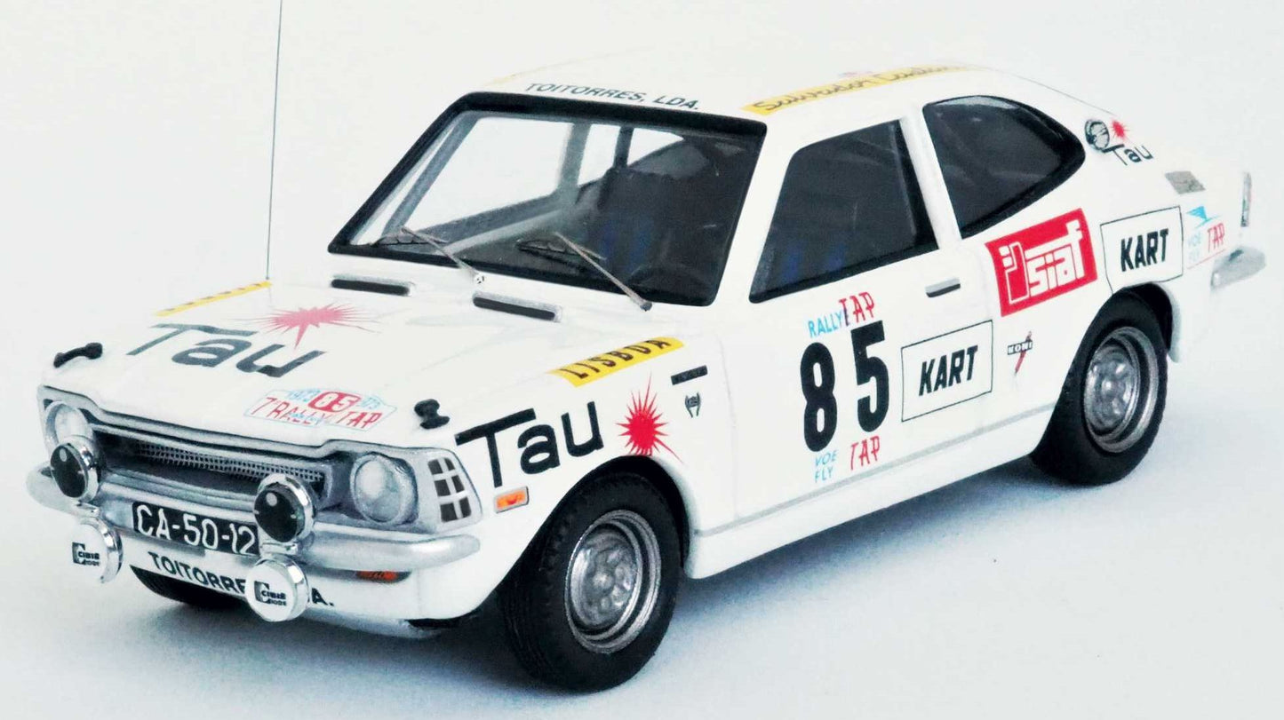 Available To Order – Toyota Corolla 1200 18th TAP Rally 1973 Pedro Cortez Teixeira Gomes 1:43 (TRO RRAL105)