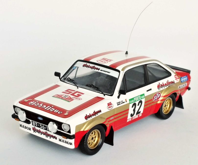 Available To Order – Ford Escort Mk2 7th Rally of Portugal 1981 Rafael Cid/Miguel Oliveira 1:43 (TRO RRAL114)