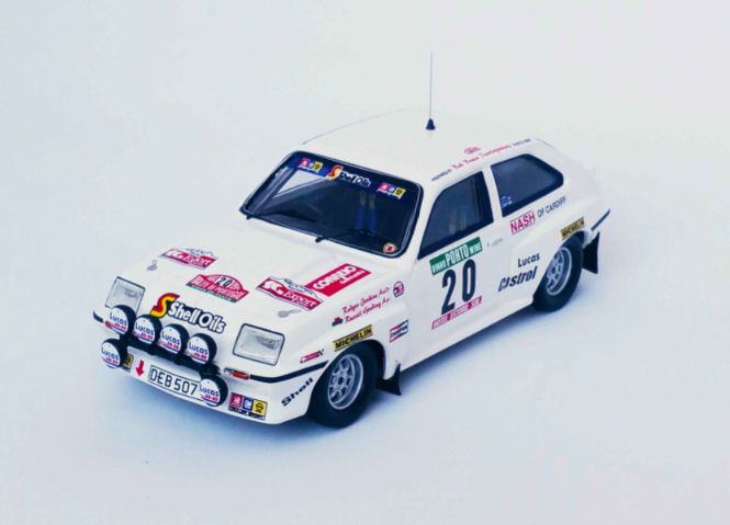 Available To Order – Vauxhall Chevette HSR Rally of Portugal 1984 Russell Gooding/Rodger Jenkins 1:43 (TRO RRAL93)