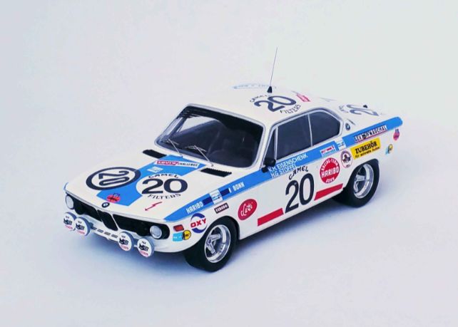 Available To Order – BMW 2800 CS 24H Spa 1971 Karl-Heinz Eisenschenk/Hans-Gunther Stoffel/J.Burgoa 1:43 (TRO RRBE19)