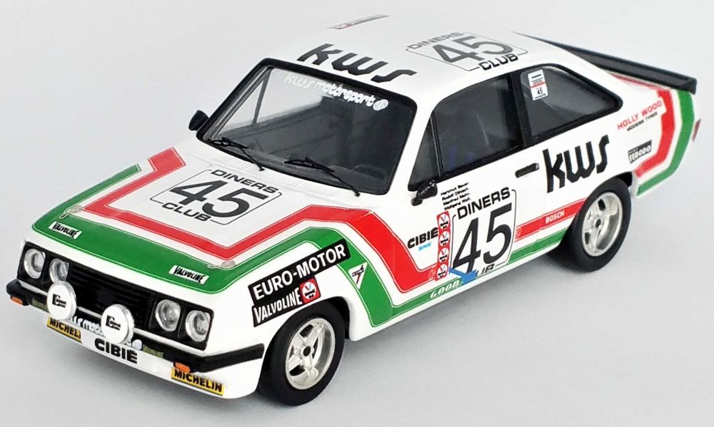 Available To Order – Ford Escort Mk2 RS2000 1st (Class 2) 24H Spa '78 H. Bauer/R. Doetsh/M. Mohr/W. Wolf 1:43 (TRO RRBE32)