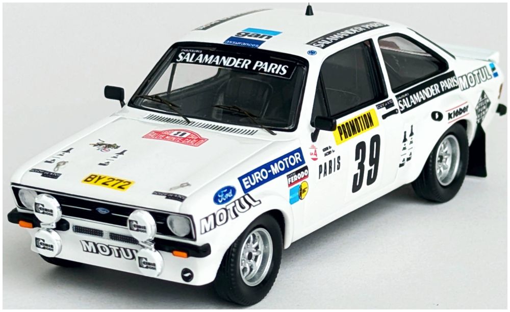 Available To Order – Ford Escort Mk2 21st Monte Carlo Rally 1980 Nicolas Koob/Win Jacoby 1:43 (TRO RRFR091)