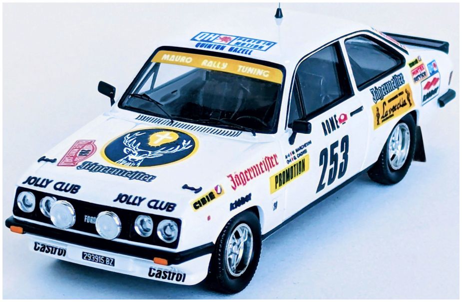 Available To Order – Ford Escort RS 2000 Monte Carlo Rally 1980 Marco Marchesini/Gianni Caorsi 1:43 (TRO RRFR103)