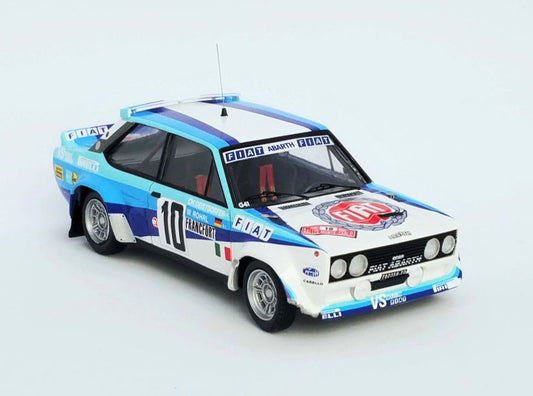 Available To Order – Fiat 131 Abarth 'Damaged' 1st Monte Carlo Rally 1980 Walter Rohrl/Christian Geistdor 1:43 (TRO RRFR23)