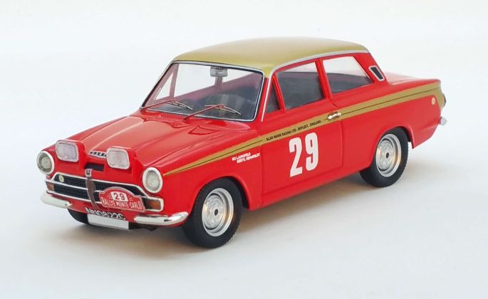 Available To Order – Ford Lotus Cortina Monte Carlo 1966 #29 Bo Ljungfeldt/Bertil Rehnfeldt 1:43 (TRO RRFR37)