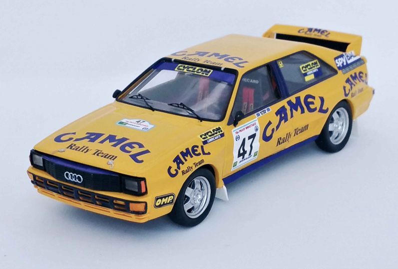 Available To Order – Audi Quattro 1st Fthiotidas Rally 1990 Laveris/El-Em 1:43 (TRO RRGR02)