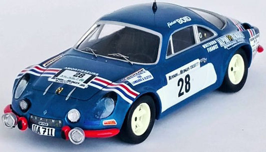 Available To Order – Alpine Renault A110 Circuit of Ireland 1977 Adrian Boyd/Frank Main 1:43 (TRO RRIR014)
