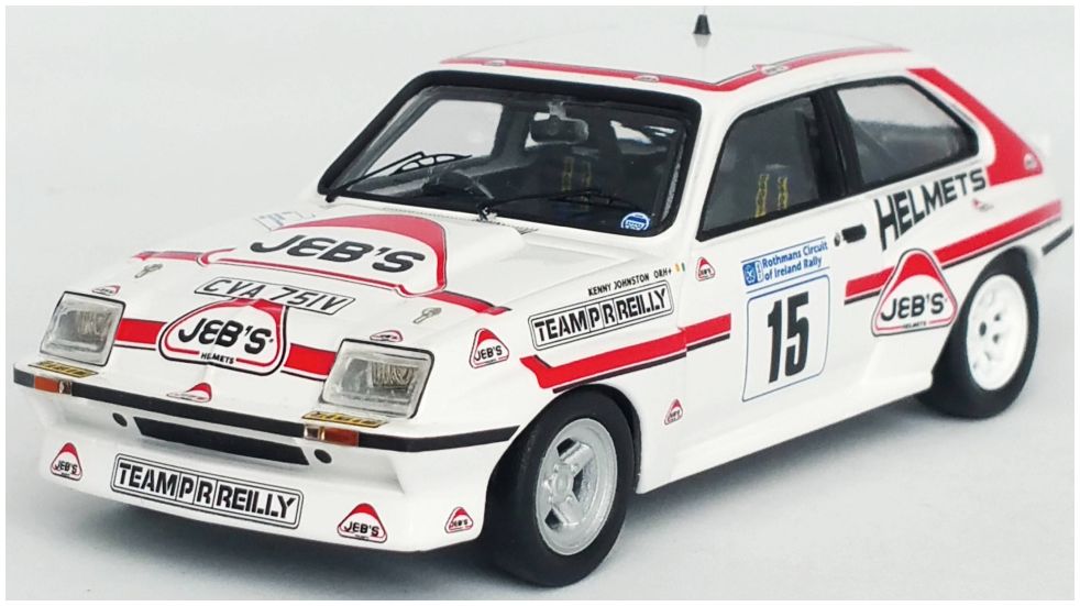 Available To Order – Vauxhall Chevette HSR Circuit of Ireland 1983 Brendan Fagan/Kenny Johnston 1:43 (TRO RRIR015)
