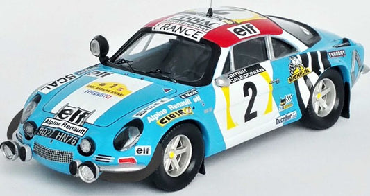 Available To Order – Alpine Renault A110 East African Safari 1974 #2 Darniche/Mahe 1:43 (TRO RRKE10)