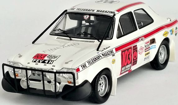 Available To Order – Ford Escort Mk1 5th London-Mexico 1970 Timo Makinen/Gilbert Staepelaere 1:43 (TRO RRMRS007)