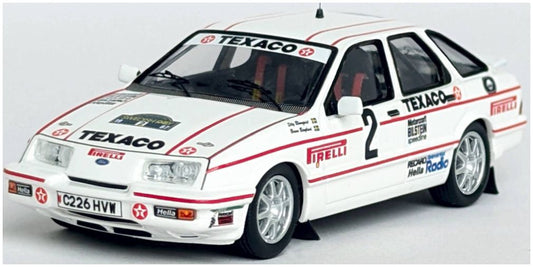 Available To Order – Ford Sierra XR 4x4 6th Swedish Rally 1987 #2 Stig Blomqvist/Bruno Berglund 1:43 (TRO RRSE027)