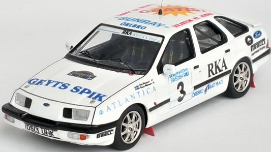 Available To Order – Ford Sierra XR4x4 2nd Swedish Rally 1988 Stig Blomqvist/Benny Melander 1:43 (TRO RRSE24)