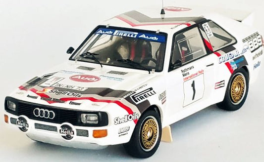 Available To Order – Audi Sport Quattro Manx Rally 1984 Hannu Mikkola/Arne Hertz 1:43 (TRO RRUK091)