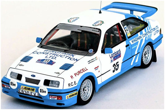 Ford Sierra RS Cosworth 24th RAC Rally 1988 Austin MacHale/James O'Brien 1:43 Trofeu Model